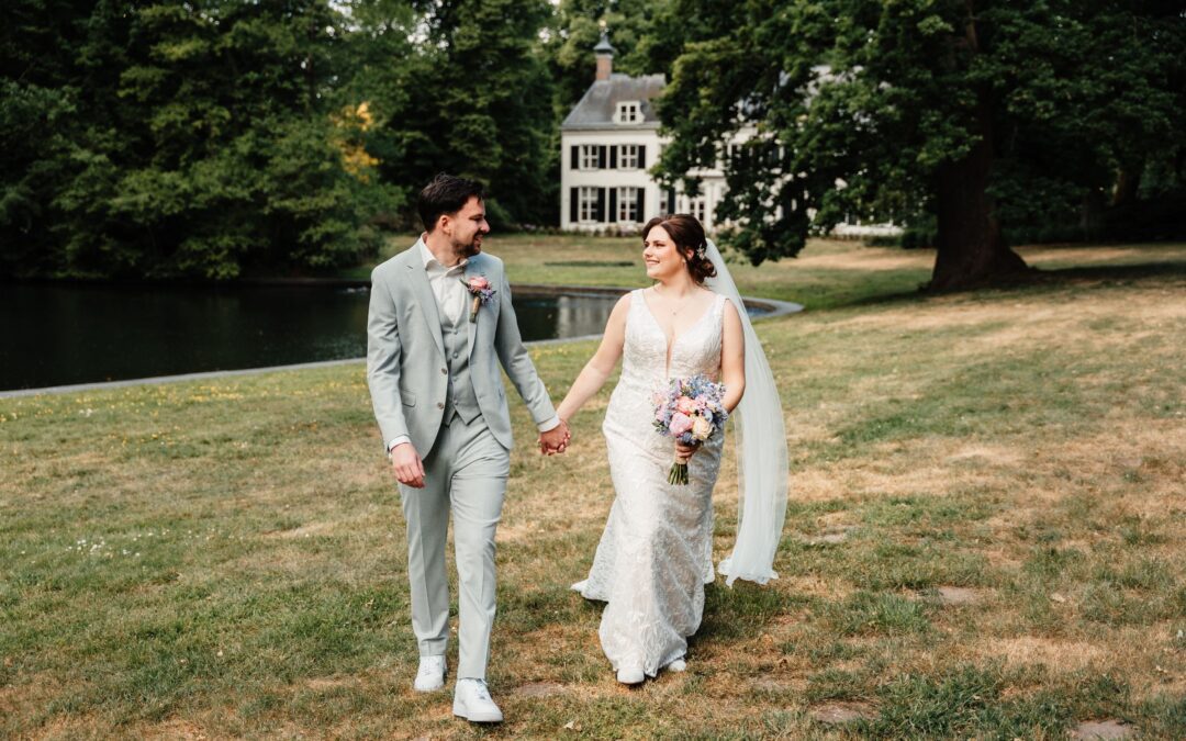 Loveshoot tijdens bruiloft in Amersfoort
